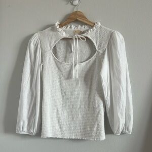 NWOT Nation LTD blouse pima cotton